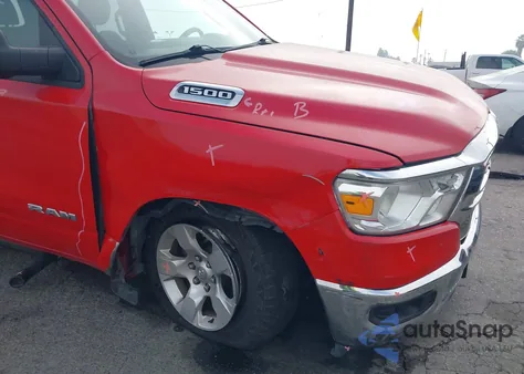 2021 Ram 1500 Big Horn 4X2 5'7 Box from USA, damaged, VIN 1C6RREFGXMN544827